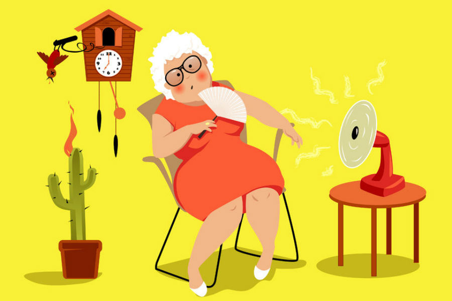 La canicule et le COVID en EHPAD
