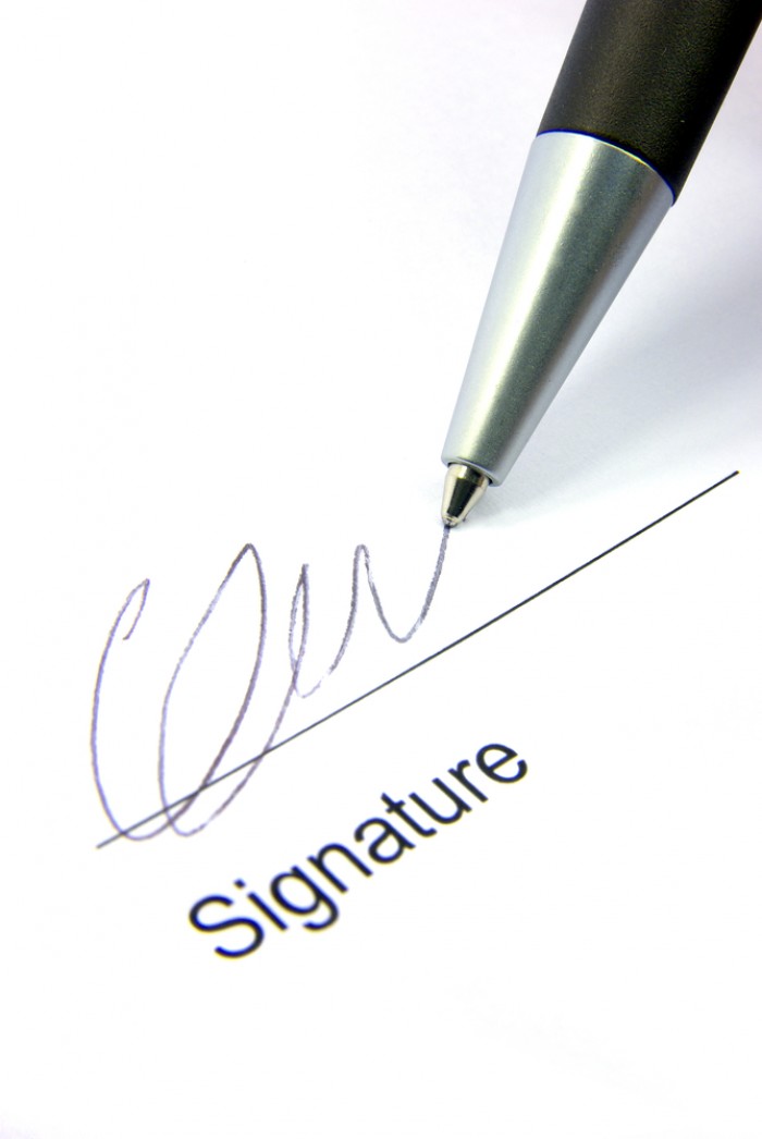 La signature du contrat de séjour en ehpad