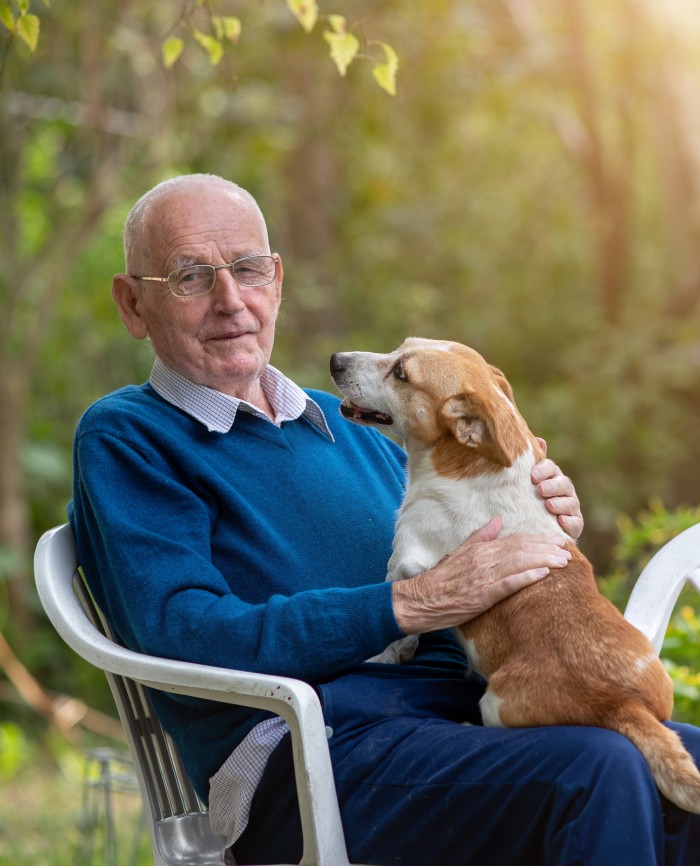 Quand le résident d’un ehpad sort son chien